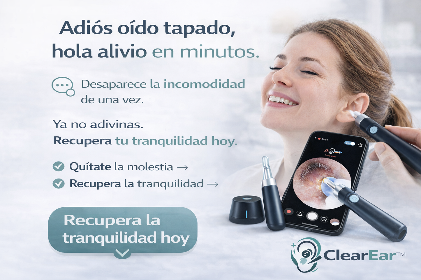 ¿Te estás empujando la cera más adentro sin darte cuenta?